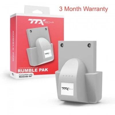 New TTX Tech Rumble Pak for Nintendo 64 - N64 Controller Vibration Pack - Image 1 of 2