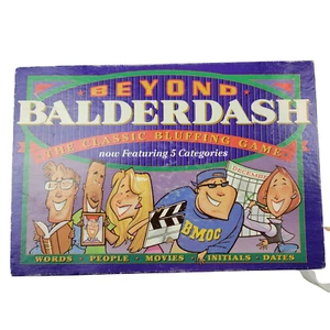 Parker Brothers Beyond Balderdash Board Game 1997-Bluffung Game- Complete - Picture 1 of 9