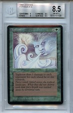 MTG Legends Typhoon BGS 8.5 NM-MT+ card Magic the Gathering WOTC 1109