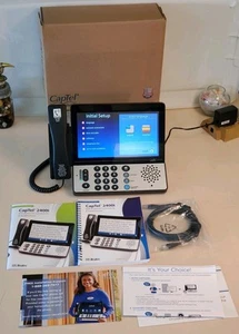 ULTRATEC CapTel 2400iSP Hearing Impaired Touch Caption Telephone. Bluetooth - Picture 1 of 19