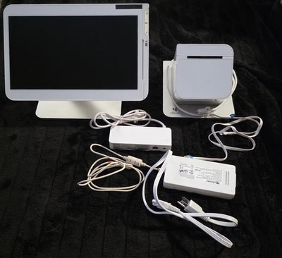 Clover Station C500 POS Point of Sale System w/ AC Adapter + P500 Printer  - Image 1 of 4