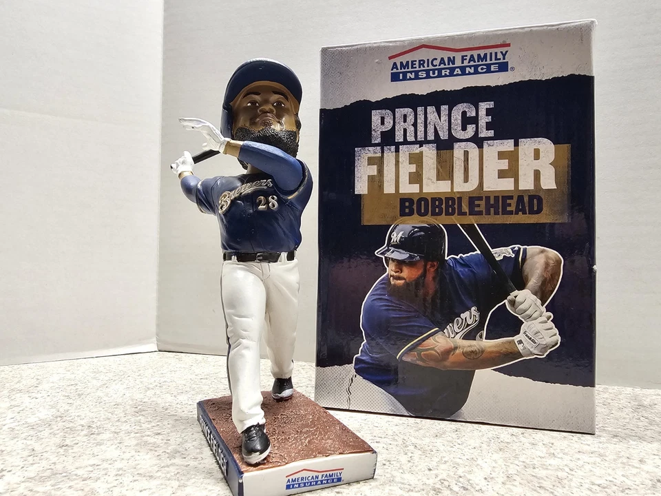 Prince Fielder Milwaukee Brewers MLB 2019 SGA Bobblehead Nuevo en caja Foto 1 de 4