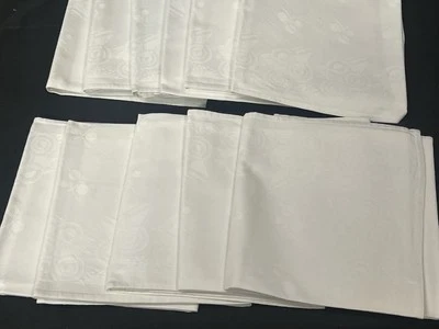 824/   11 ANCIEN TORCHON SERVIETTE DE TABLE  AVEC MOTIF - Photo 1/4