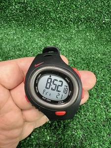 Nike Triax C5 Uhr Unisex 45mm schwarz & rot Ton SM0015 mit neuer verbauter Batterie - Bild 1 von 10