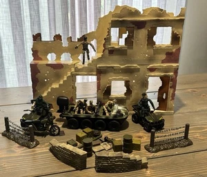 World Peacekeepers Battlefield Play M&C Set 77078 GI Joe escala 3,75” diorama - Imagen 1 de 12