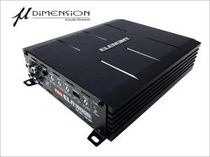 µ-Dimension ELA WOOD PRO - 4-Kanal Digital Verstärker - 4 x 300 Watt RMS - Bild 1 von 2