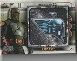 TOPPS STAR WARS IL LIBRO DI BOBA FETT TOPPA COMMEMORATIVA BOBA FETT MP-7 - Foto 1 di 1
