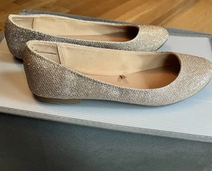 Express Damen Ballerinas Ballerinas runde Spitze Slipper Schuhe - Bild 1 von 5
