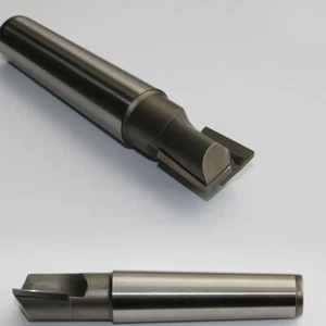 Fresa de taladro HM fresa sumergible MK3 fresa Ø 24 mm VHM Z = 2 K10 fresa de carburo *48L* - Imagen 1 de 3