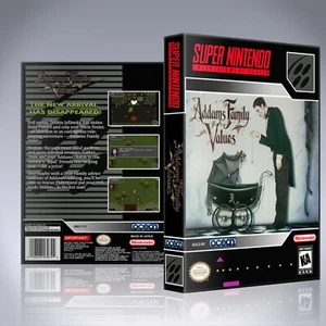 SNES Case - NO GAME - Addams Family Values - Picture 1 of 2