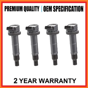 4 Ignition Coils for Toyota Camry Hybrid RAV4 Tarago Avensis Rukus 2.0L 2.4L - Picture 1 of 2