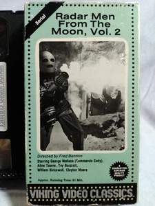 Radar Men From The Moon VHS VCR Video Tape Movie George Wallace Sci-Fi - V. 2 - Picture 1 of 3