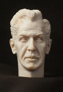 CUSTOM VINCENT PRICE RESIN UNPAINTED HEAD SCULPT. Action figures,1/6 scale - Foto 1 di 3