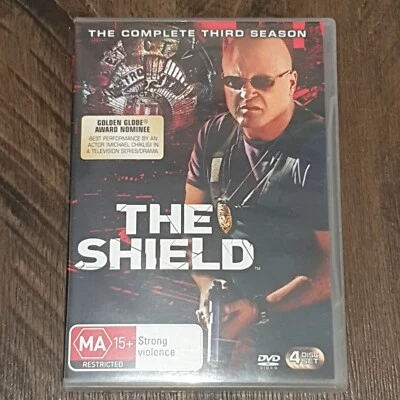 THE SHIELD - Complete Third Season / Series 3 (DVD, 2002) 4 Disc Set - FREE POST - image 1 of 2