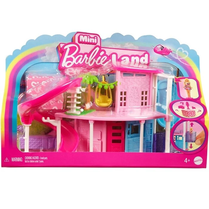 Mattel Barbie Miniland Mini Casa Delle Bambole - Immagine 1 di 1