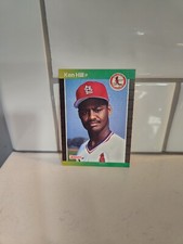 1989 Donruss #536 Ken Hill Rookie Card RC St. Louis Cardinals
