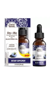 Vitamina D3 K2 Apoyo A La Salud De Los Huesos Y El Corazón Absorción De Calcio - Picture 1 of 5