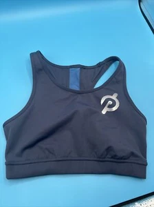 Peloton hochgeschlossener Sport-BH blau Damen Größe Small - Bild 1 von 5