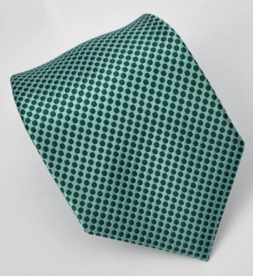 Corbata John Henry Poliéster Verde Lunares Geométrica Hombre 57.5 x 3.25 Foto 1 de 4