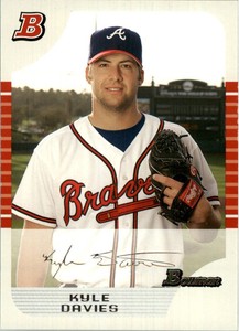 2005 Bowman Draft White #2 Kyle Davies /225