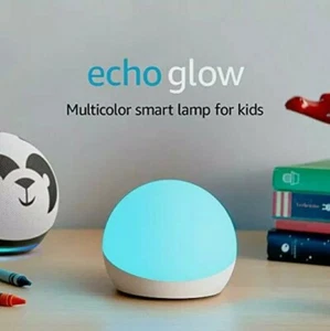 Echo Glow - Multicolor smart lamp for kids, a Certified for Humans Device - Picture 1 of 5