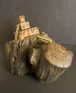 Amos Salazar ~ Scultura da tavolo in legno intagliato Taos New Mexico - Foto 1 di 10