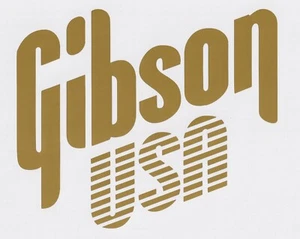 Gibson USA 200mm Vinyl Decal/Sticker Choose your colour KCS - Picture 1 of 20