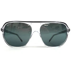 Ray-Ban Sunglasses RB2205 BILL ONE 1294/G8 Black on Transparent Chromance 60 mm - Picture 1 of 15