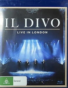 586” New Sealed Il Divo: Live in London Blu-ray Rare Region Australia - Picture 1 of 2