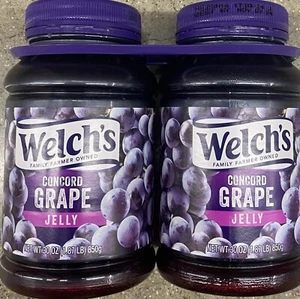 Welch's Concord Grape Jam Jelly 30 Oz - 2 PACK - Picture 1 of 2
