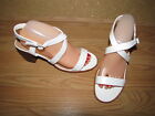 NWOB Hugo Buscati Collection White Strappy Sandals - 10 