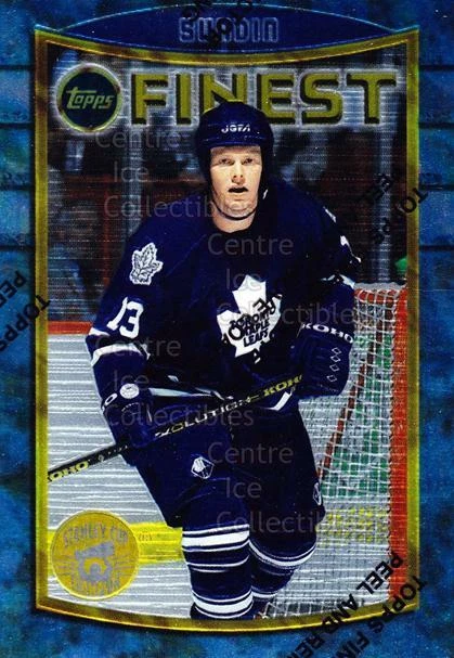 1994-95 Finest Super Team Winner Redeemed #110 Mats Sundin - Image 1 of 1