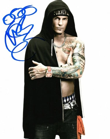 Singer Vanilla Ice Signed 8x10 Photo 14 COA Cover