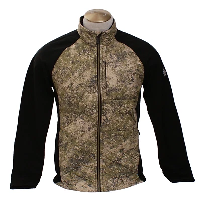 Smartwool Men's L Smartloft Texture Camo  Zip Front Hybrid Jacket - Image 1 of 4