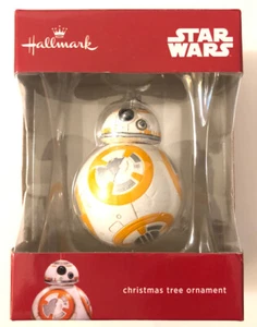 STAR WARS Hallmark Ornament - BB-8.  FREE SHIPPING!  NEW IN BOX! - Picture 1 of 3