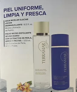 TERRAMAR agua micelar y micro Exfoliante polvo - Picture 1 of 2