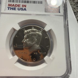 2000 S Kennedy Clad Half Dollar NGC PF69 Ultra Cameo Made In USA Holder S42 - Picture 1 of 3