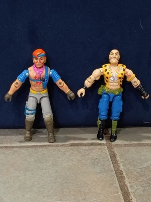 Lote de figuras Dreadnok vintage 1986/1989 GI JOE ARAH Zandar V1 Gnawgahyde V1 Foto 1 de 4