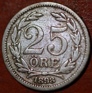 Svezia 25 Ore 1898 KM# 739 - Foto 1 di 2