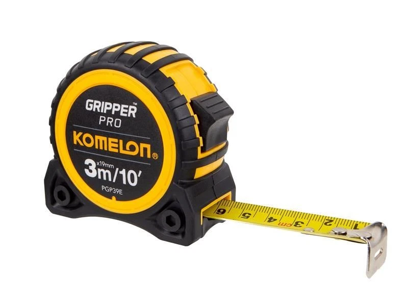 Komelon - Gripper™ Pita Ukur 3m/10kaki (Lebar 19mm) - Image 1 of 1
