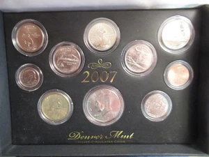 2007 D US Mint Set, carded & boxed - Picture 1 of 6