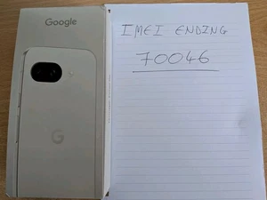 Google Pixel 9a 128GB Unlocked White Porcelain Brand New - Fast Delivery ✅ - Picture 1 of 5