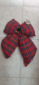 Deko Türschleife Tartan Weihnachten Geschenkidee Weihnachten - Bild 1 von 9