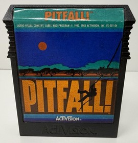 Pitfall (ColecoVision, 1983) Authentic Game Cartridge Only Tested