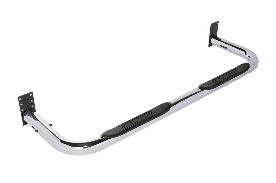 Dee Zee Dz3700303 Stainless Steel Side Steps Universal 3 In Round Cab Length 1 - Image 1 of 4