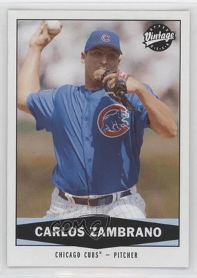 2004 Upper Deck Vintage Carlos Zambrano #195 - Image 1 of 2
