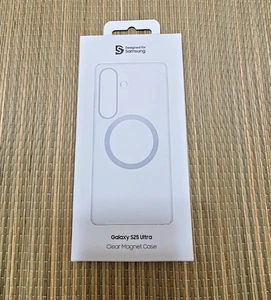 Samsung Clear Magnet Case for Galaxy S25 Ultra - Transparent - Photo 1 sur 4