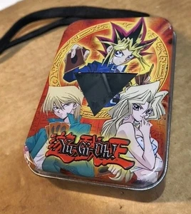 YU-GI-OH! 2003 Tin Case It's Time To Duel Trading Card Tin Box Yugioh Lanyard - Picture 1 of 7