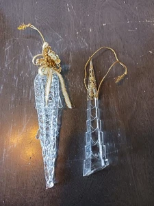 2 adornos de acrílico ornamentado para hielo - Imagen 1 de 7