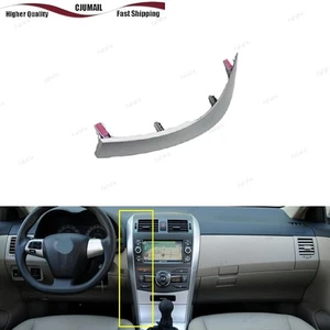 For Toyota Corolla 2007-13 Upper Left Middle Central Dashboard Trim Cover Strip - Imagen 1 de 4